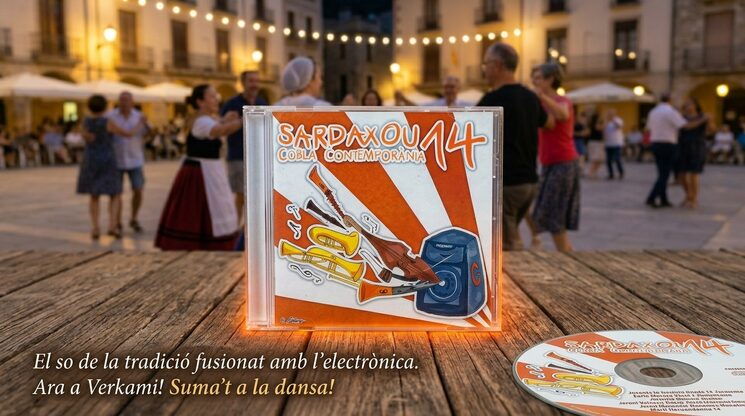 💿 CD Sardaxou 14 – Cobla Contemporània: El so de la tradició fusionat amb l