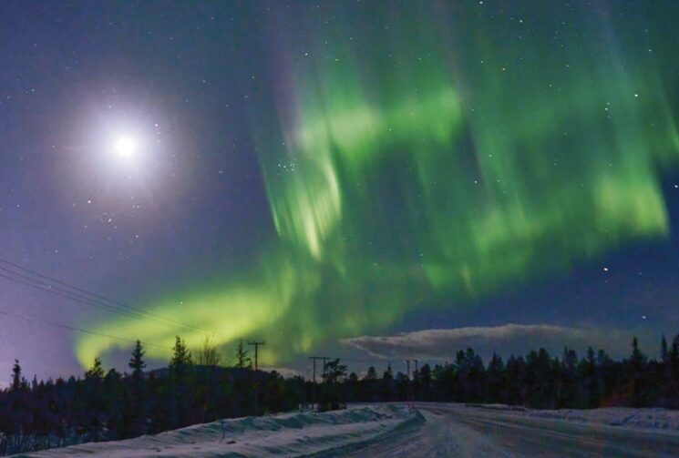EUROPA: aurora boreal en el Parque Nacional Abisko, Suecia