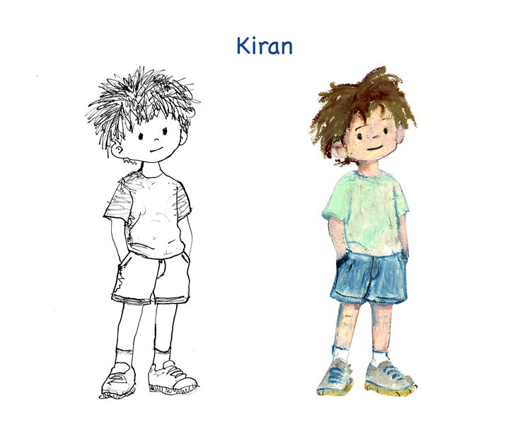 Boceto de Kiran